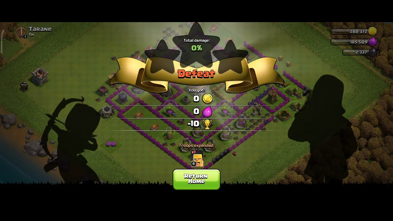 Dropping 3000 trophies in clash of clans YouTube