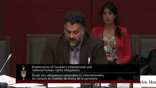 Action Canada at Senate of Canada Committee on Forced Sterilization