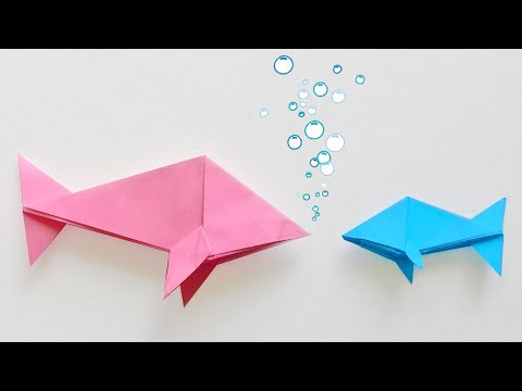 Vidéo: Comment Faire Un Poisson En Origami