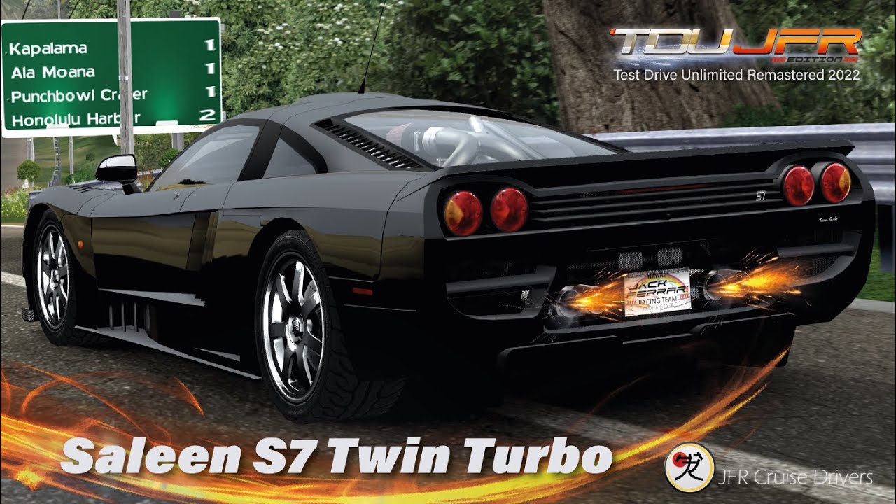 The Best Sim Racing Game TDU JFR Edition 1862 CARS Saleen S7 Twin