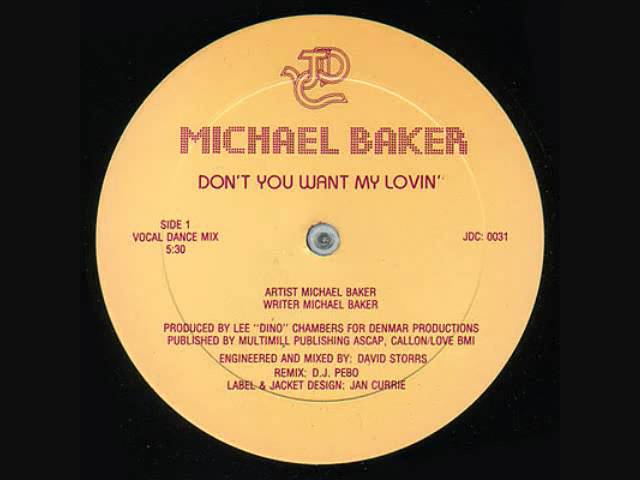 Michael Baker - Don't You Want My Lovin'