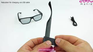 Spy glasses with FULL HD camera and remote control + 16GB memory (www.cool-mania.com)