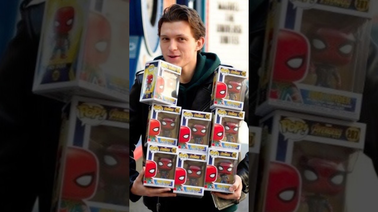TOM HOLLAND Y SU OBSESIÓN CON LOS FUNKO POPS 🎬 
