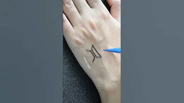 Unique BTS Henna Tattoo Mehndi Tattoo 