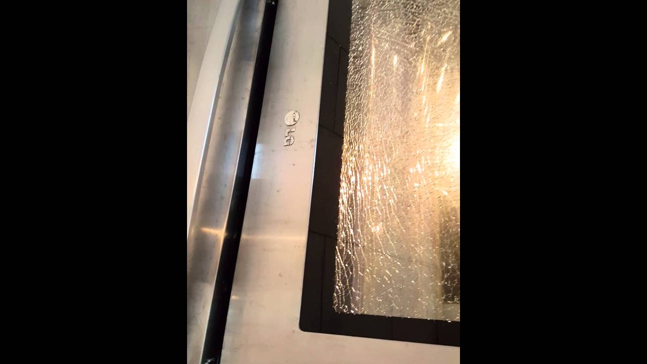 Lg stove shattered glass YouTube