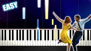 Mia & Sebastian's Theme (La La Land) - EASY Piano Tutorial by PlutaX Resimi