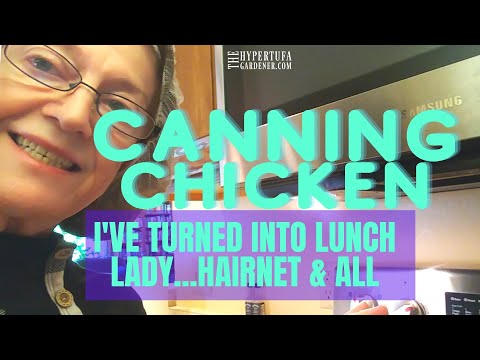 Pressure Canning Chicken - Raw Pack- Beginners Will Find It Easy! Canned Chicken Breast is Moist!