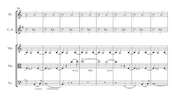 Holst, Gustav - The Planets No.5 Saturn arr. Glynn Davies for Inventi Ensemble (Fl, CA, Vn, Va, Vc)