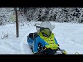 Snowmobile Trails open Pittsburg NH 1/6/22