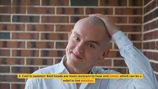 10 Benefits of Being Bald