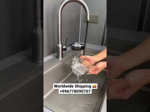 Automatic Cup Washer Faucet Glass Rinser For Kitchen Sink