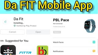 Da Fit App demo screenshot 3