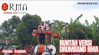 Wow Keren‼️Atraksi Terbaru Drumband RMA 🔱 || Runtah versi Drumband RMA || Kp. Pareang - Cijengkol