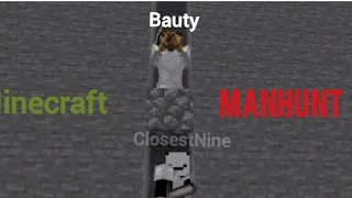 minecraft manhunt vs Bauty #2