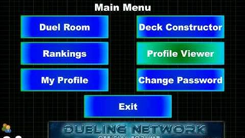 Yu-Gi-Oh! Dueling Network - Touring the site