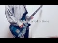 Pride/Nothing&#39;s Carved In Stone ベース弾いてみた(Bass cover)