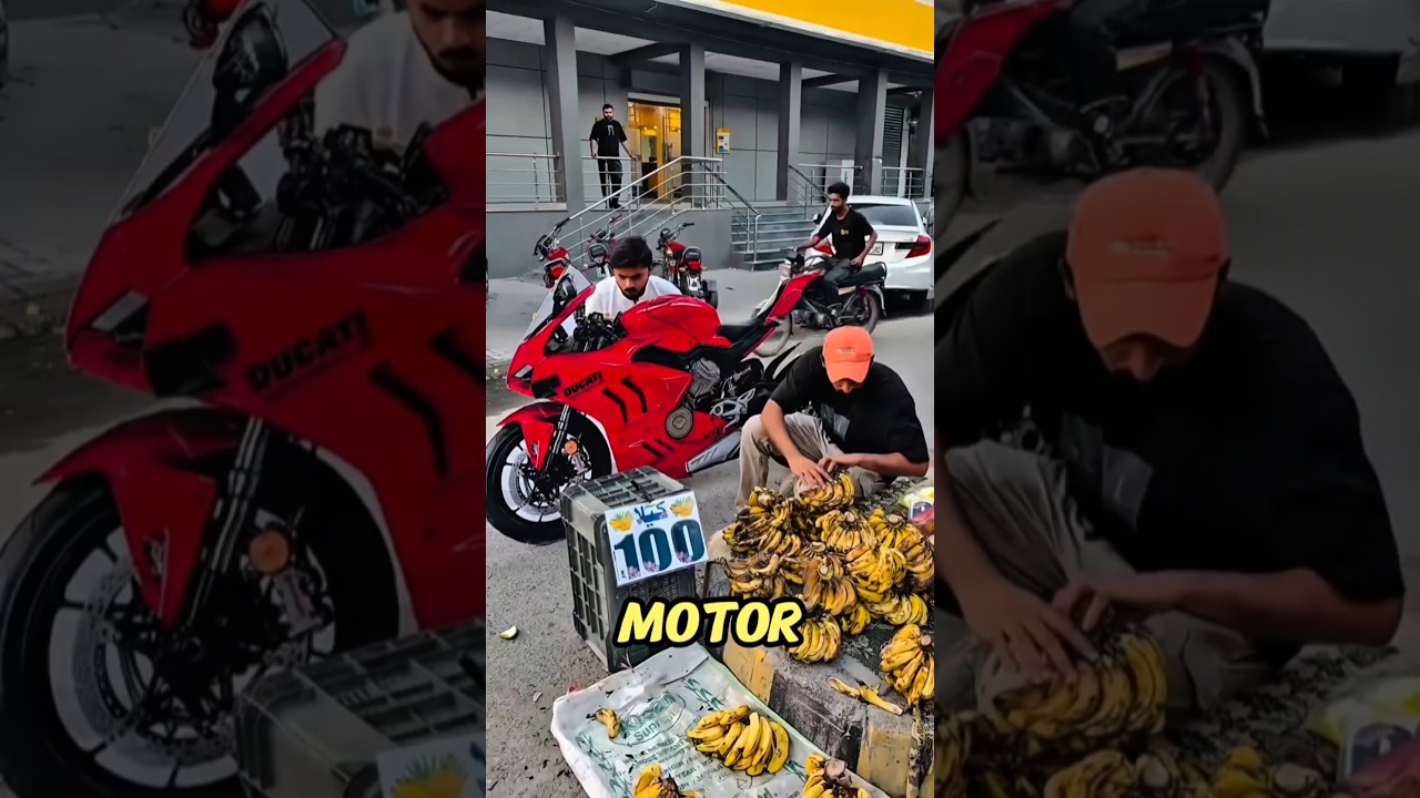 Pedagang Pisang Ini Tertipu Motor Ducati Palsu! 😂🏍️