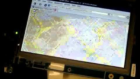 Freescale i.MX51 EVK running HTML5 pages on QT4.7.1 Webkit