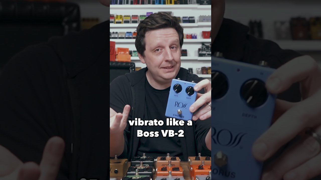 Take a peek at Josh's favorite ROSS pedal. - YouTube