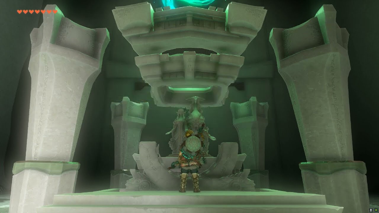 Shining in Darkness kikakin shrine - Zelda Tears of the Kingdom