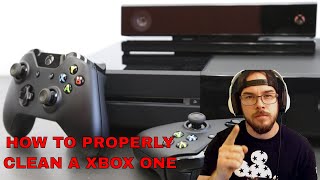 How to clean a xbox one