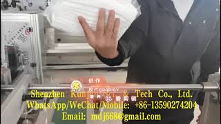 Fully Automatic Nonwoven Bouffant Cap Making And Packing Machine