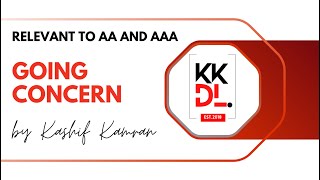 Going concern- relevant to AA(F8) and AAA(P7) Profile