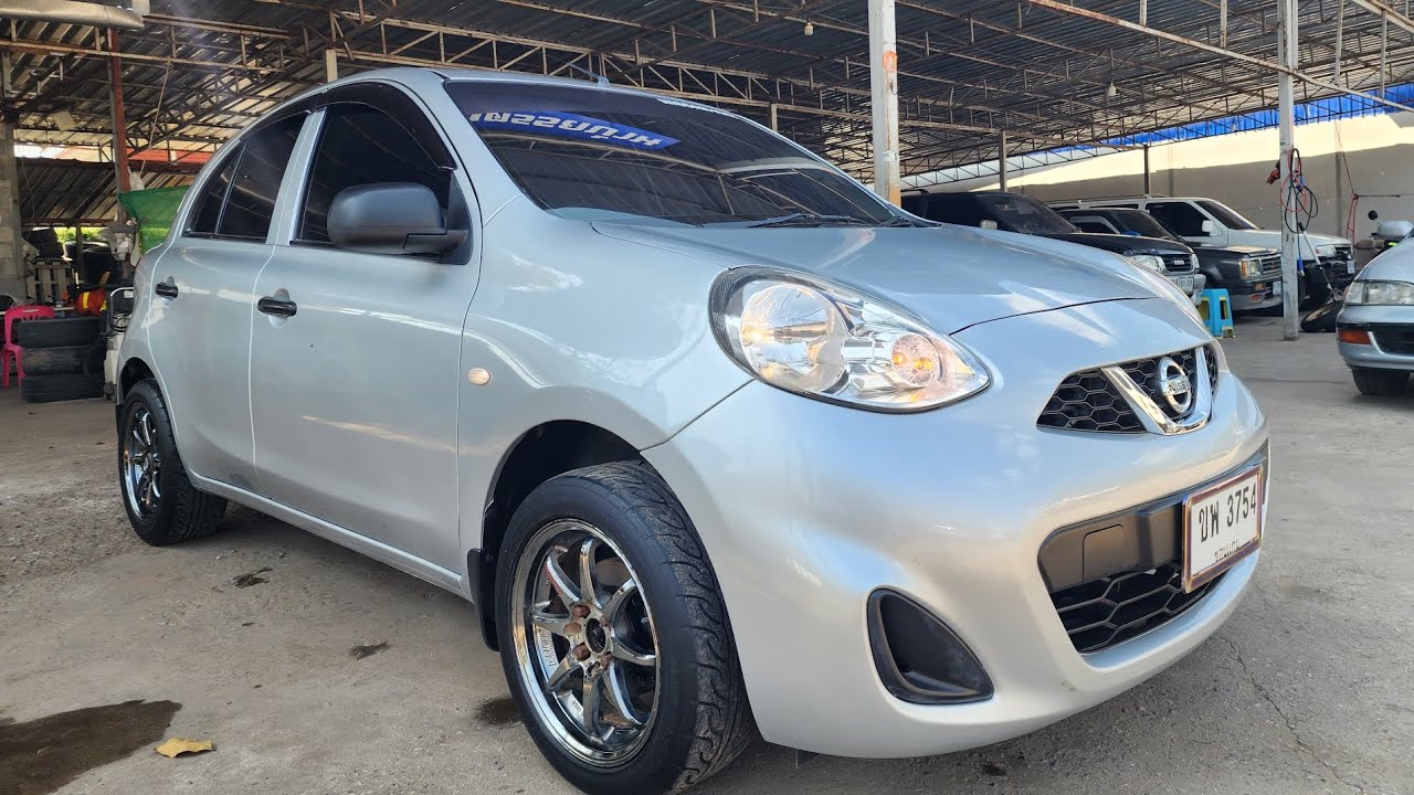 nissan march เกียร์ธรรมดาปี 2018 มือเดียวป้ายแดง  ไมล์70,000โล 139,000 #รถมือสองราคาถูก #รถมือสอง 