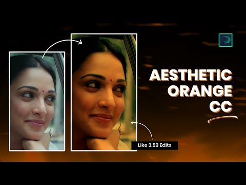 Aesthetic Smooth Orange Colour Grading in Alight Motion | CC like 3.59 Edits