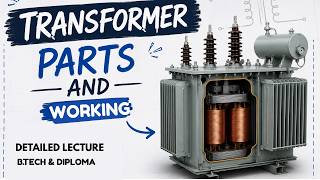 Transformer Parts and Working LEC-04 || Detailed lecture|| electrical machine