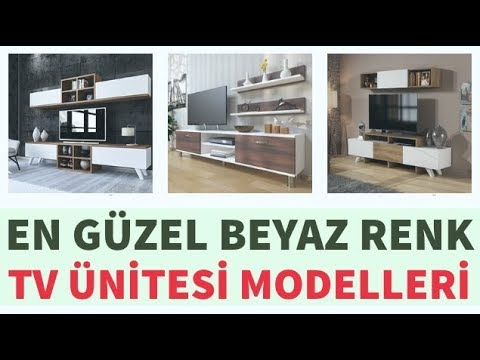 Video: Parlak TV Dolapları: Oturma Odası Için Beyaz, Siyah Ve Bej, Uzun, Uzun Ve Diğer Modeller