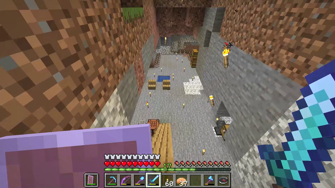 Zombie breaking my door when I think I'm safe Minecraft YouTube
