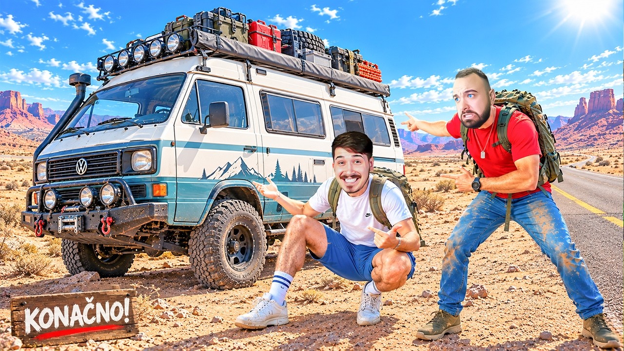 NAPOKON NOVI KAMPER USRED PUSTINJE! ep.28