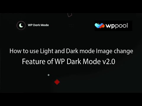 How to use dark mode based image support feature in dark mode