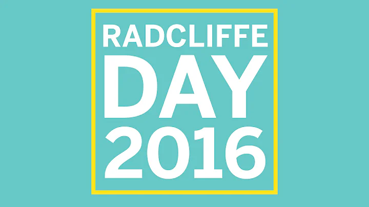Radcliffe Day 2016 | Janet Yellen || Radcliffe Ins...