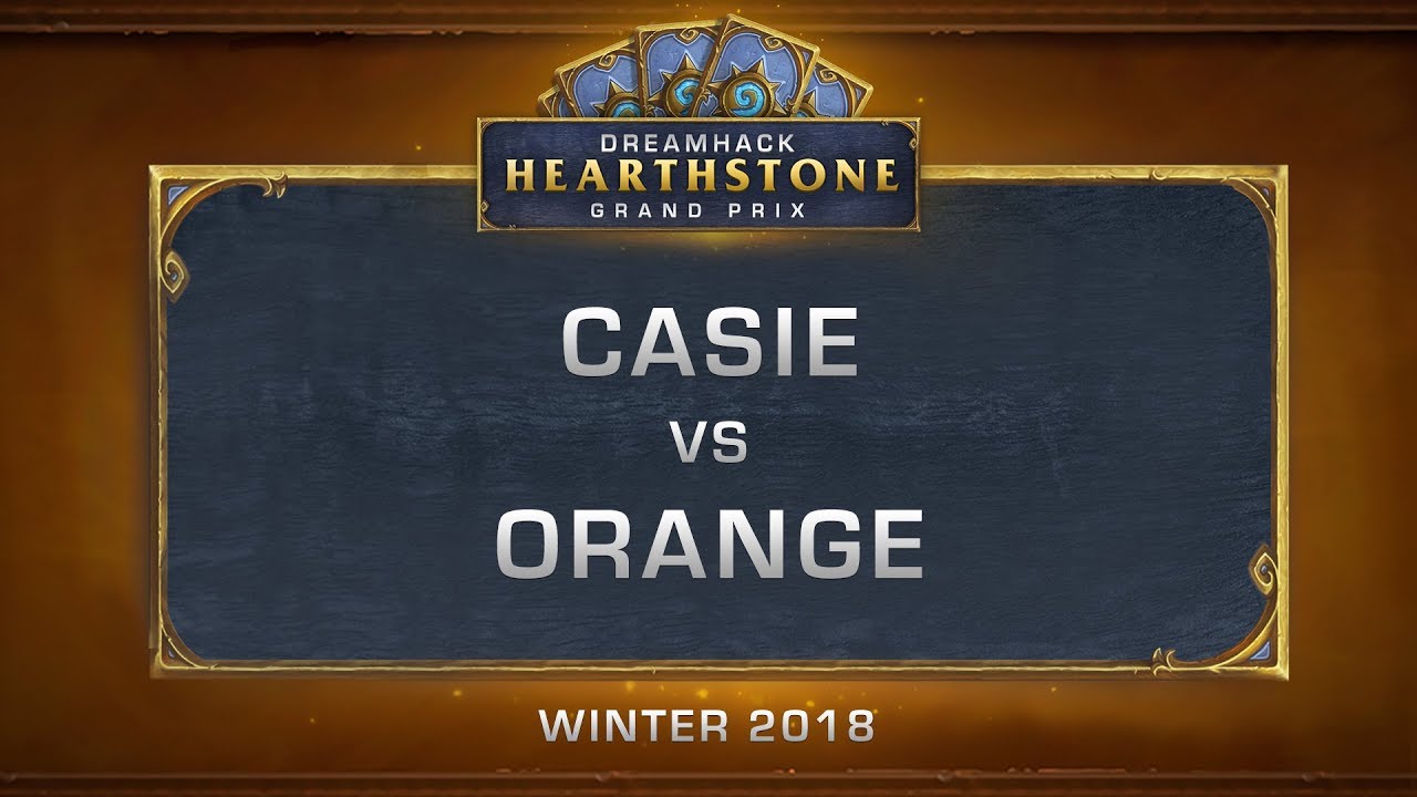 Casie vs Orange - Swiss Round 5 - DreamHack HCT Grand Prix Winter 2018
