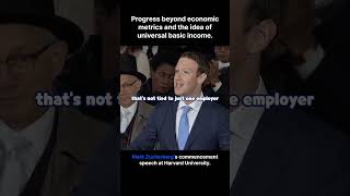 Progress beyond economic metrics and the idea of universal basic income #motivation #leadership