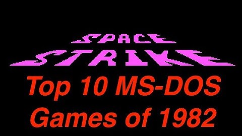 IBM PC - The first games 