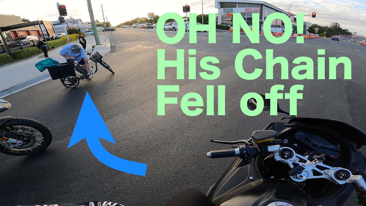 His Chain Fell Off !! MotoE AUSVentures Braaap 10000w EP2 YouTube