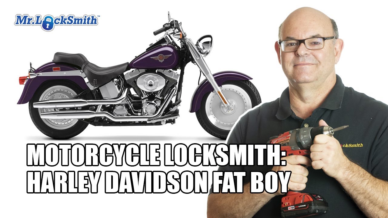 Motorcycle Locksmith Harley Davidson Fat Boy Mr. Locksmith™ YouTube