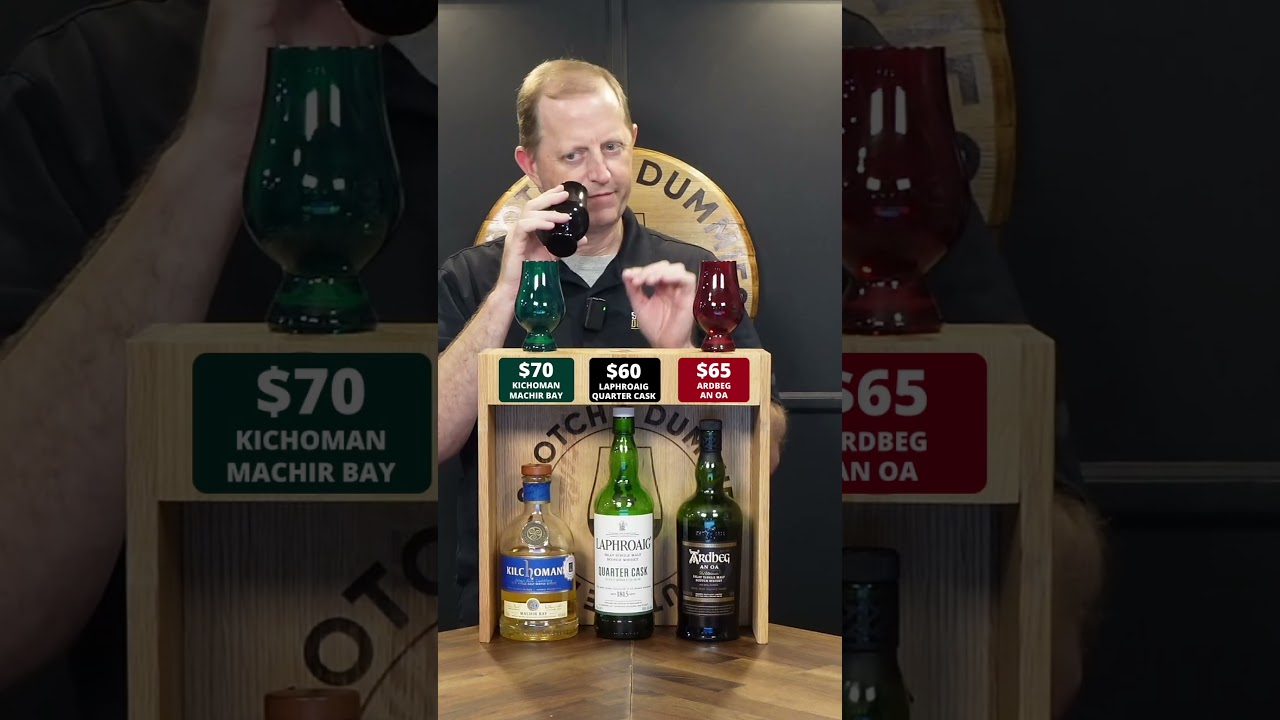 Laphroaig Quarter Cask vs Ardbeg An Oa vs Kilchoman Machir Bay – Islay Peat Blind Battle! 🥃🔥