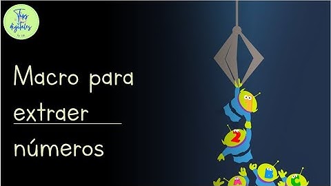 Macro para extraer números