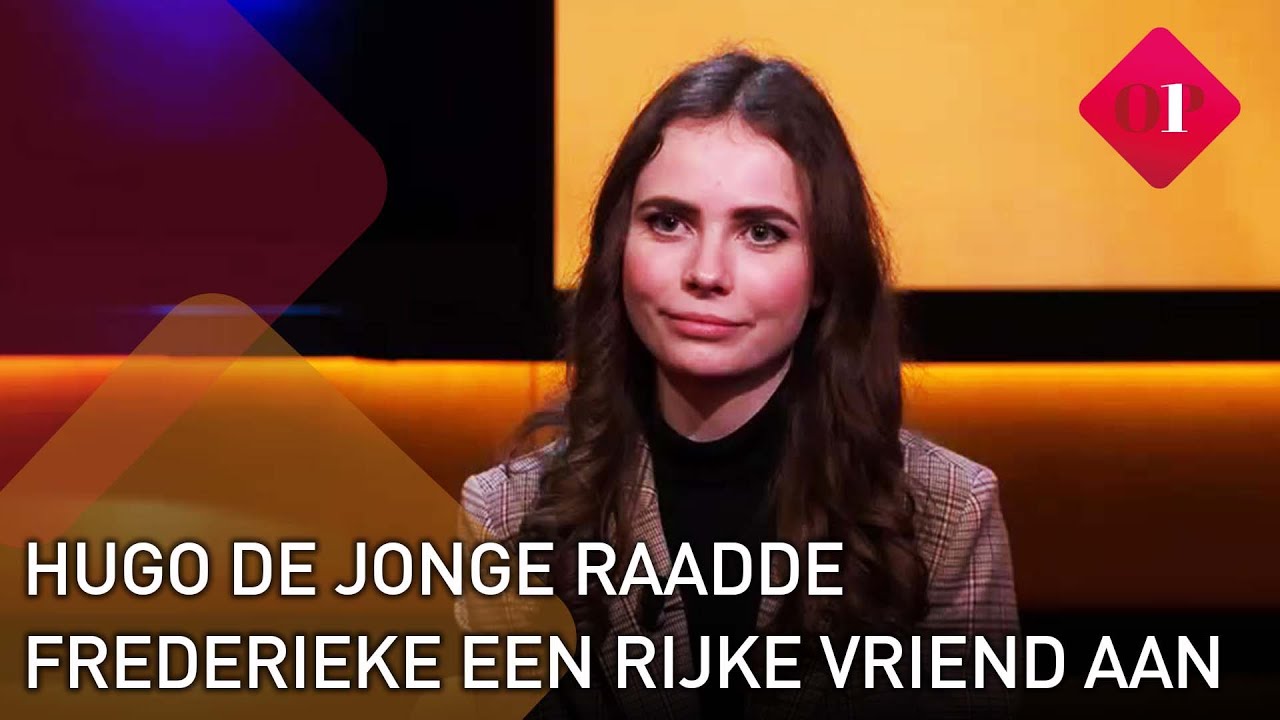 Frederieke Werd Bekend Toen Minister De Jonge Haar Grappend Een Rijke Man  Aanraadde | Op1 - Youtube