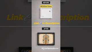 Transform MCB Boxes into Beautiful Wall Art | Decorative Electric Panel Cover #homedecor #amazon