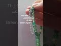 Absolute Mindset Reset: Green Fluorite & Green Agate Studio Strands 🌿 #shorts