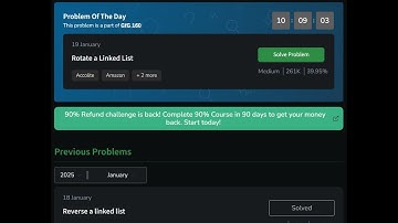 Rotate a Linked List I GFG I POTD I CPP CodeI DSA I Problem of the day I Linkedlist #gfg #potd
