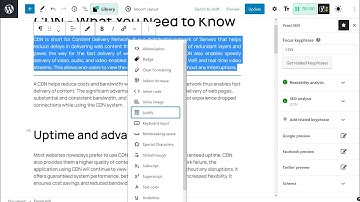 How To Justify Text In Gutenberg WordPress Editor?