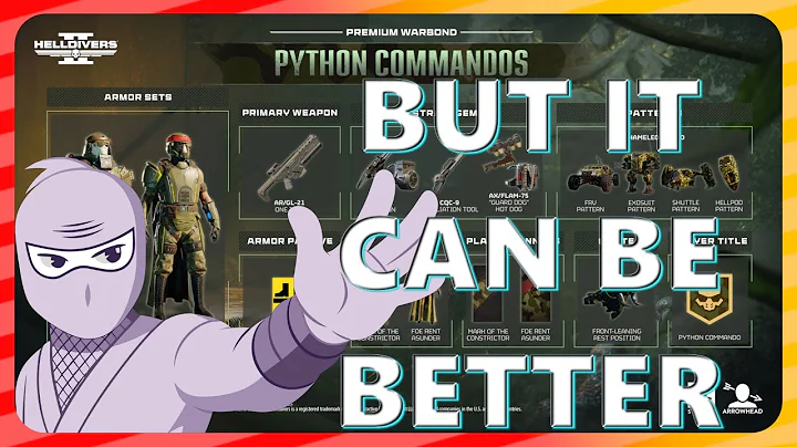 Python Commandos Warbond Is Good...