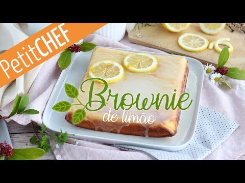 Vídeo: Como Fazer Brownie De Limão