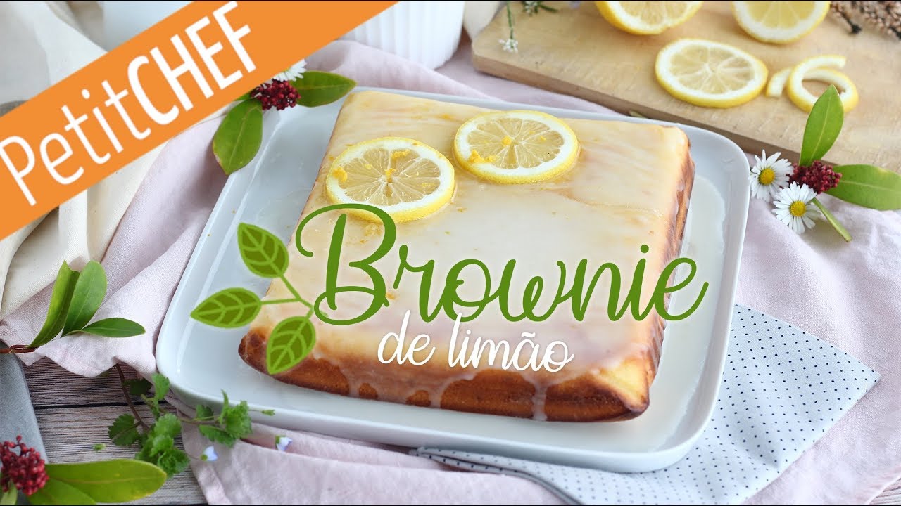 BROWNIE DE LIMÃO (LEMON BAR)
